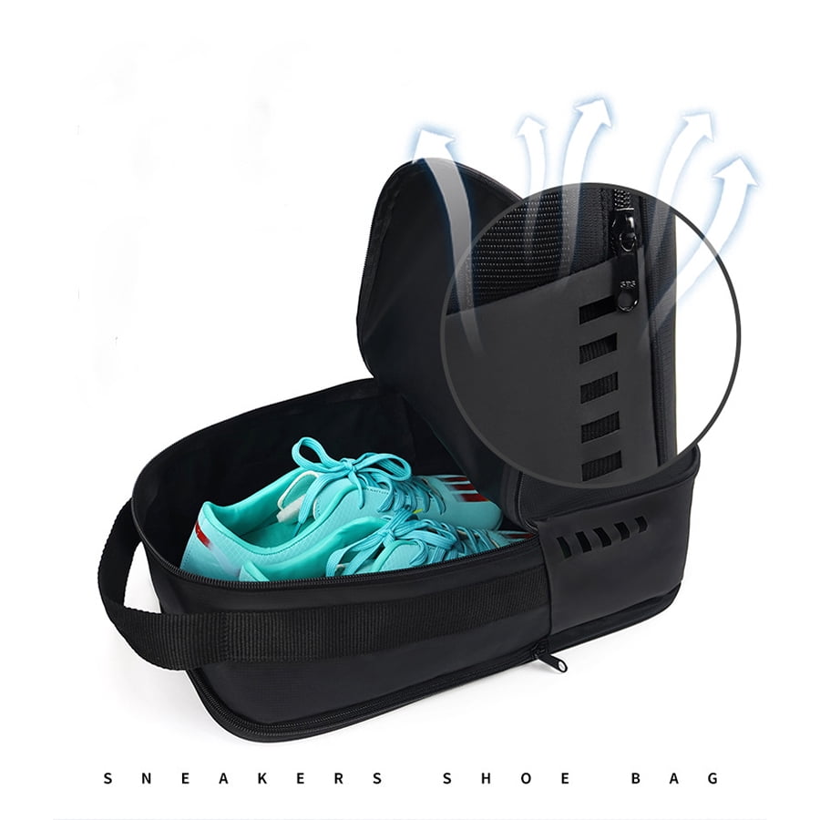 Ncheli Shoe Bag, Waterproof, Breathable, 1 Pair, Black, Average Size