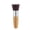 A08 B 4.13", variant on Mini Flat Top Face Makeup Brushes Bamboo Handle & Synthetic Bristles For Liquid, Cream, And Flawless Powder