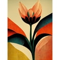 thumbnail image 1 of Abstract Flower Art Deco Symmetry Painting Unframed Wall Art Print Poster Home Decor Premium, 1 of 4