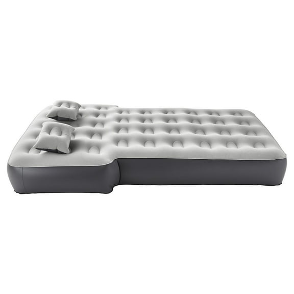 Inflatable Car Air Mattress with Built-in Pump - Portable Camping Bed for SUV & Vehicles