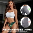 thumbnail image 6 of Gokiu Scooby-Doo Seamless Thongs for Women Underwear Sexy No Show Panties Bikini Undies, 6 of 7