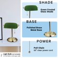 thumbnail image 3 of Lámpara de escritorio Catalina Lighting Tradicional Green Smart Home, 3 of 8