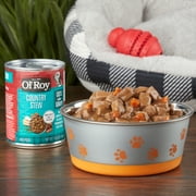Ol Roy Country Chicken Stew Flavor Cuts in Gravy Wet Dog Food, 13.2 oz Can