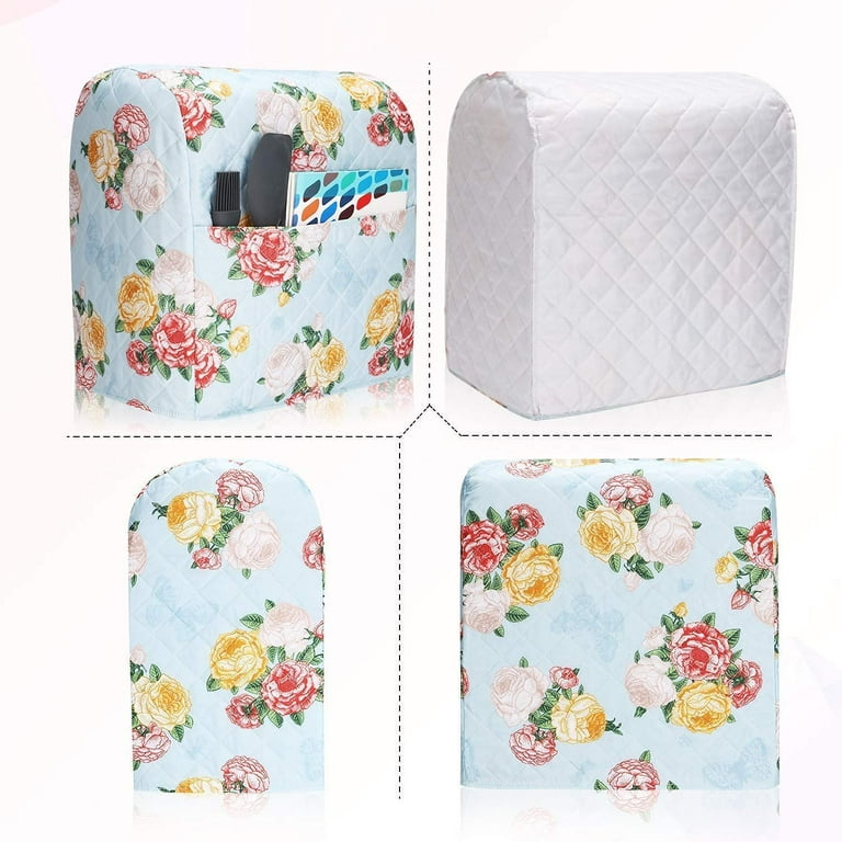 Fanhan Kitchen Aid Mixer Cover Compatible with 6-8 Quarts Kitchen Aid/Hamilton  Stand Mixer,Kitchen Aid Mixer Covers For Stand Mixer With Floral Print  Mixer Cover 