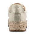 thumbnail image 4 of Journee Women's Cosima Esapdrille Round Toe Lace Up Sneakers, 4 of 10