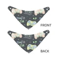 thumbnail image 6 of Kll Gamers Dog Bandanas,Triangle Reversible Pet Scarf For Small Medium Large And Extra Large Dogs-Large, 6 of 8
