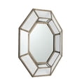 thumbnail image 4 of 40" x 40" Oversized Silver Octagon Mirror, Mid-Century Modern Accent Mirror, for Living Room, Entryway, Bedroom, Hallway, 4 of 5