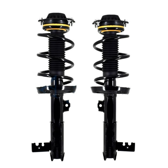 Pair of 2 Front Left-Right Quick Complete Strut-Coil Spring Assembly For 2018-2021 GMC Terrain