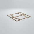 thumbnail image 4 of Ekena Millwork 15 3/8"W x 15 3/8"H x 1/4"T Medium Greeley Decorative Fretwork Wood Wall Panels, Birch, 4 of 18