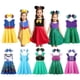 thumbnail image 2 of Vestido con temática de princesa de Disney para niños, disfraz de Frozen, Encanto, Bella, Aurora, fiesta de cumpleaños, vacaciones, informal, Verano, 2 of 5