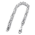 thumbnail image 2 of Italian Womens Byzantine Bracelet 10K/14K White Gold, 2 of 4
