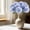 Light Violet, variant on 1 Piece Wine Red Artificial Hydrangea Flower Stem, Large Faux Hydrangea Pick, Full Bloom Floral Stem for Vase Arrangement Home Garden Yard Outdoor Lawn Holiday Floral Decor