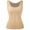 Beige, variant on VASLANDA Women's Shapewear Tank Top Compression Firm Tummy Control Shaper Seamless Slimming Shaping Tanks Camisole
