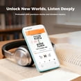 thumbnail image 4 of 160GB MP3 Player with 4-Inch Screen, Bluetooth & WiFi, Parental Controls, Streaming & Offline Music, Blue, 4 of 9