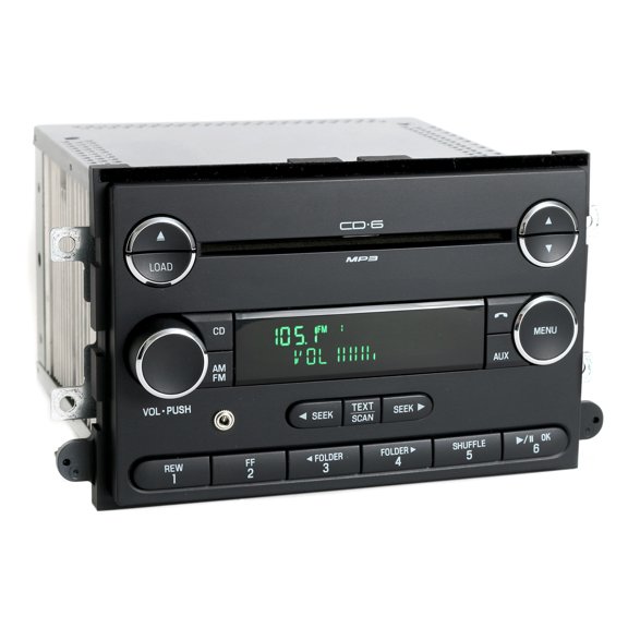 Restored Mercury Milan 06-09 Ford Fusion AM FM 6 Disc CD Radio w Aux Input 8E5T-18C815-AF (Refurbished)