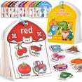 thumbnail image 1 of Clasificador de colores Montessori MUONE de Busy Book para niños pequeños de 2 a 4 años, 1 of 7