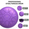 thumbnail image 2 of Tambor de acero MENGBEI de 8 pulgadas y 11 notas con accesorios, 2 of 7