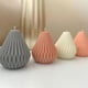 thumbnail image 5 of Matsuzay Molde de de silicona con forma geométrica de Gel de sílice, impresionantes velas 3D con facilidad, molde de 3D DIY Artesanía Naranja, 5 of 6