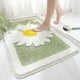 thumbnail image 3 of Cute Daisy Flower Bath Mat, Fun Tufted Soft Bathroom Mats, Water Absorbent Non-Slip Bathroom Mat, Machine Washable, 3 of 4