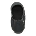 thumbnail image 3 of Minnetonka Women's Suede Anna Ballerina Flat, Black 5.5, 3 of 5