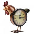 thumbnail image 3 of European Retro Style Chicken Shaped Iron Clock Desk Table Clock Home Ornament Craft Gifts, 3 of 9