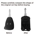thumbnail image 3 of NS Auto Key Fob Shell Case Cover  Protector for Jeep Wrangler JK 2007-2017 Black, 3 of 7