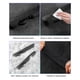 thumbnail image 2 of Sillador de asientos de coche Homaupt Leather Universal, 2 juegos, negro, 2 of 7