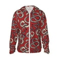 thumbnail image 1 of Balery Snake Sudadera ligera de manga larga con capucha y protección solar UPF 50+ para hombre y mujer, ideal para pesca y running-X-Large, 1 of 7
