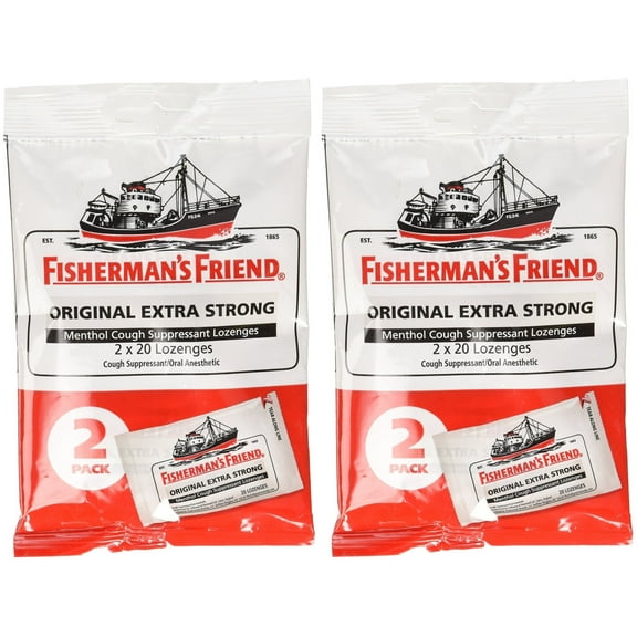 Fishermans Friend Original Extra Strong 4 Pack 80 Lozenges