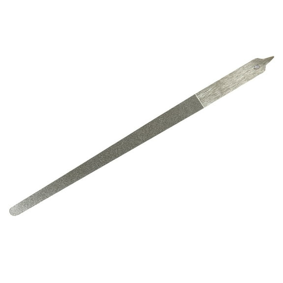 Diamond Dust Nail File - Stainless Steel Nail Dresser - 9 Inch