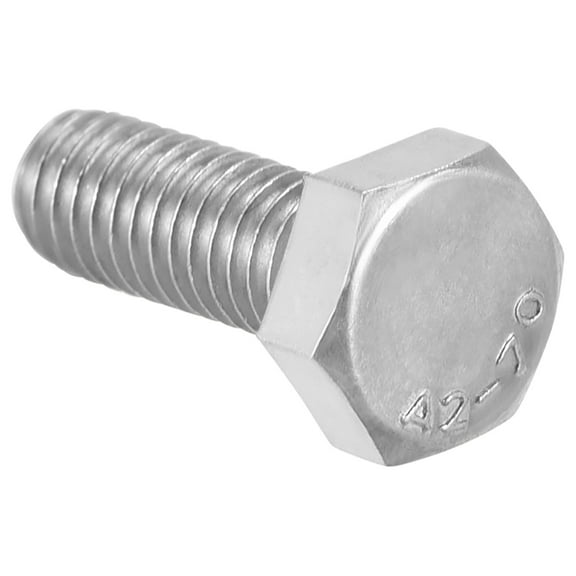 M6 Thread 10mm Hex Screws Bolts 304 Stainless Steel 30 Pack