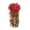 Red, variant on Weloille Simulated Morning Glory Wall Decoration, Artificial Morning Glory Wall Decoration, Hanging Flower Vine For Home Decor