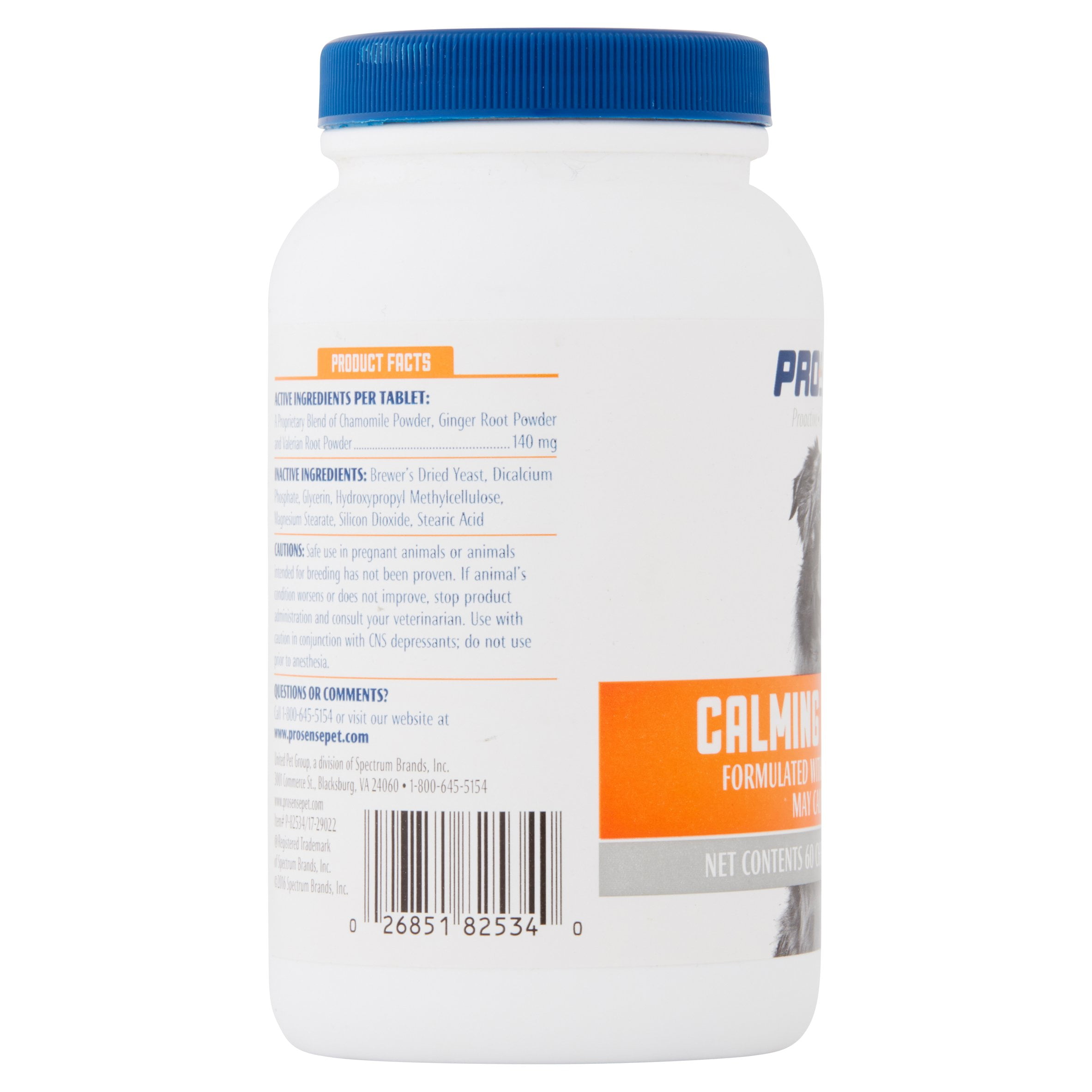 Pro-Sense Calming Solutions Chewable Tablets, 60 count