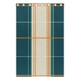 thumbnail image 5 of Orange Lines Blue Background Blackout Curtains for Living Room Bedroom 55W x 72/84L Insulated Window Drapes 2 Panels, 5 of 6