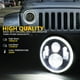 thumbnail image 1 of Faro De Motocicleta Lámpara de cabeza redonda de haz alto y bajo de 7 pulgadas con ojo de ángulo para GMC Savana Jeep Comanche, 1 of 8