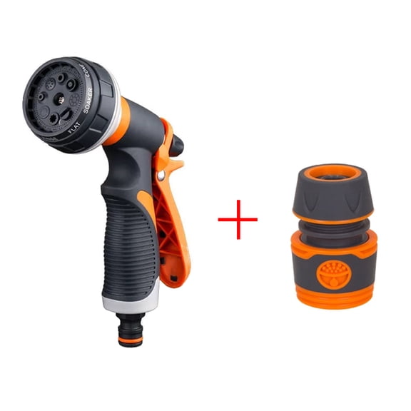 Watering Gun Hose Nozzle Garden Nozzle Lawn Hose Multifunction Garden High Pressure Sprayer Hose Nozzle
