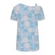 thumbnail image 4 of Fiudx Ofertas y Liquidaciones Blusa con Botones y Manga Corta con Hombros Descubiertos y Estampado para Mujer, 4 of 5
