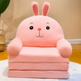 thumbnail image 3 of Plush Folding Children Sofa Backrest Armchair 2 In 1 Folding Children Sofa Cute Cartoon Lazy Sofa Without Padding Or Padding Core, 3 of 3