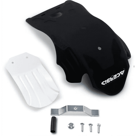 Acerbis Enduro Style Black/White Skid Plate (2734920001)
