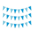 thumbnail image 2 of Guirnalda de banderines triangulares de poliéster, 25 piezas, para fiestas. Estilo D, 2 of 9