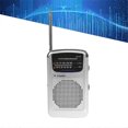 thumbnail image 4 of Portable Mini Radio with Built-in Speaker SW/AM/FM Bands, 4 of 5