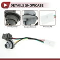 thumbnail image 4 of 1 Pcs Conector de Socket de Luz Trasera para Kia Forte 2014 2015 2016 1.6L 2.0L Conector de Luz Trasera No.92470A7000, 4 of 6