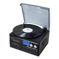 thumbnail image 5 of Victor VWRP-4200 Cosmopolitan 8-in-1 Turntable Music Center with 3-Speed Record Player, CD/MP3/Cassette Player, AM/FM Radio, Dual Bluetooth in & Out, USB Playback & Recording, 5 of 10