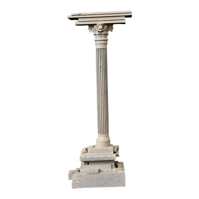 koolsoo Roman Column Decoration Resin Small Aquarium Decoration Roman Ruins Ornament Set A