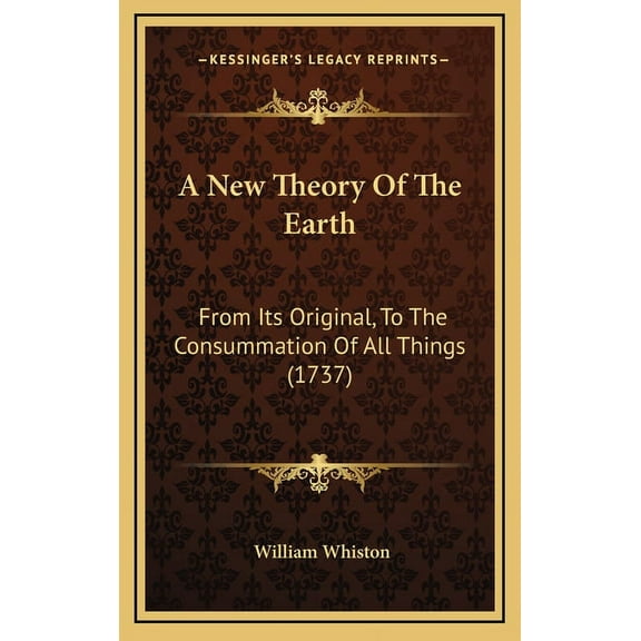 A New Theory Of The Earth (Hardcover)