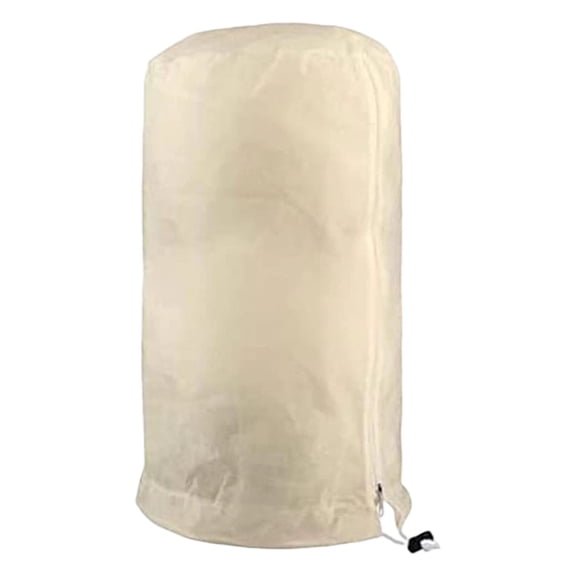Winter Protective Cover With Secure Zipper and Adjustable Drawstring for Outdoor and Delicate Shrubs