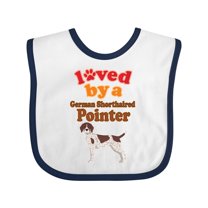 Inktastic German Shorthaired Pointer Owner Girls Baby Bib