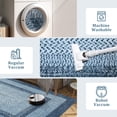 thumbnail image 6 of CazToi Modern Print Rug Washable Rugs Soft Bedroom Rug Geometric Large Area Rug Non Slip Throw Rugs Stain Resistant Carpet for Living Room Nursery Dining Room, 6 of 8