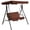 Coffee, variant on ANGELES HOME 2 Person Outdoor Porch Swing with Canopy & Cushion, Waterproof Outdoor Loveseat Swing Glider Hammock for Patio, Porch,Beige