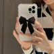 thumbnail image 2 of Funda de silicona transparente con soporte de arco 3D para iPhone 15, 14 Pro Max, 13, 12, 11, XR, X, XS, 7 Plus, SE 3, funda suave transparente a prueba de golpes, 2 of 4